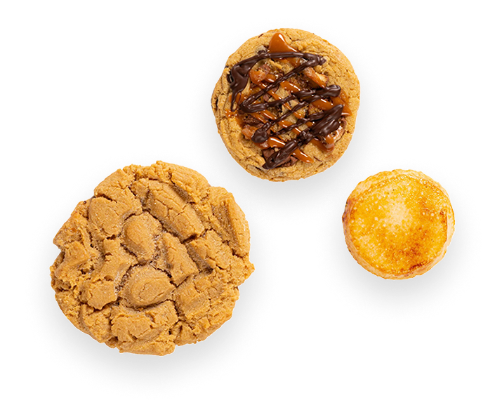 Various cookie flavors
